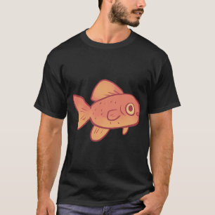 Camiseta Arte de peixe dourado
