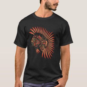 Camiseta Arte de Peixe Salmão Nativo do Noroeste Pacífico A