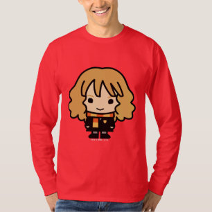 Camiseta Arte de Personagem de Desenho da Hermione Granger