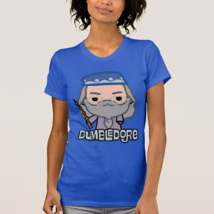 Camiseta Arte de Personagem de Desenho do Dumbledore