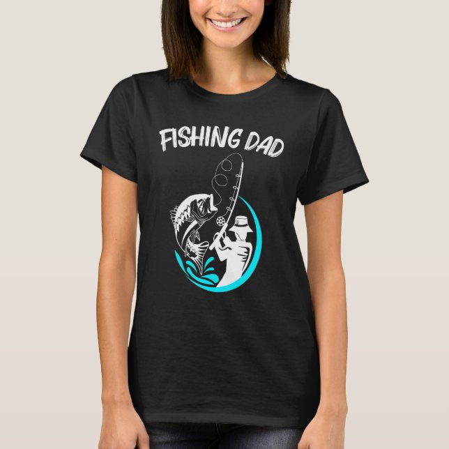 Camiseta Arte De Pesca legal Para Pescadores Pais Masculino (Frente)