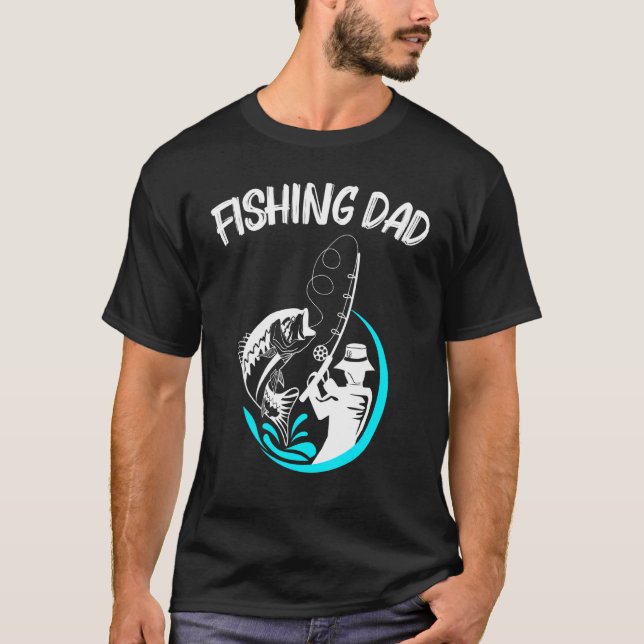 Camiseta Arte De Pesca legal Para Pescadores Pais Masculino (Frente)