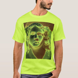 Camiseta Arte de Photoshop da cara da urna