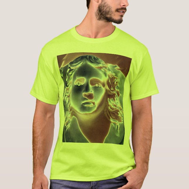 Camiseta Arte de Photoshop da cara da urna (Frente)