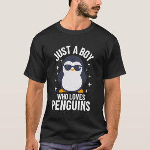 Camiseta Arte de Pinguim Engraçado Animal Ave Marinha Para 