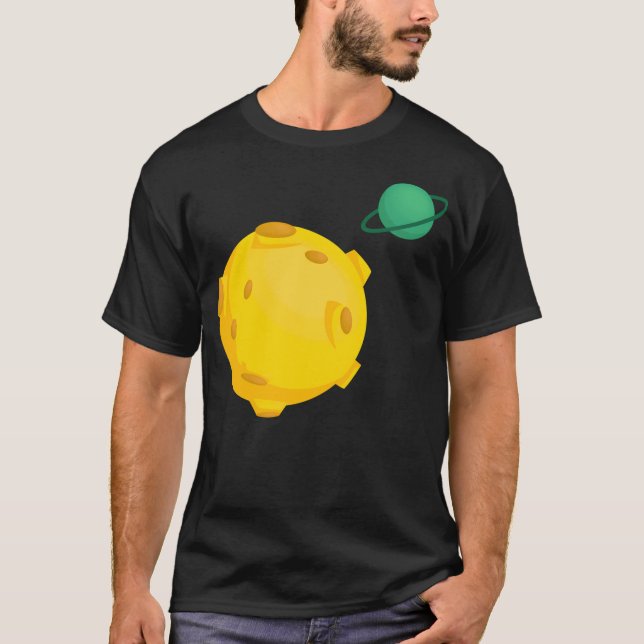 Camiseta Arte de Planeta Bastante (Frente)