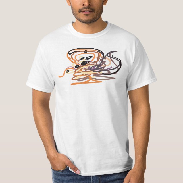 Camiseta Arte de polvo (Frente)