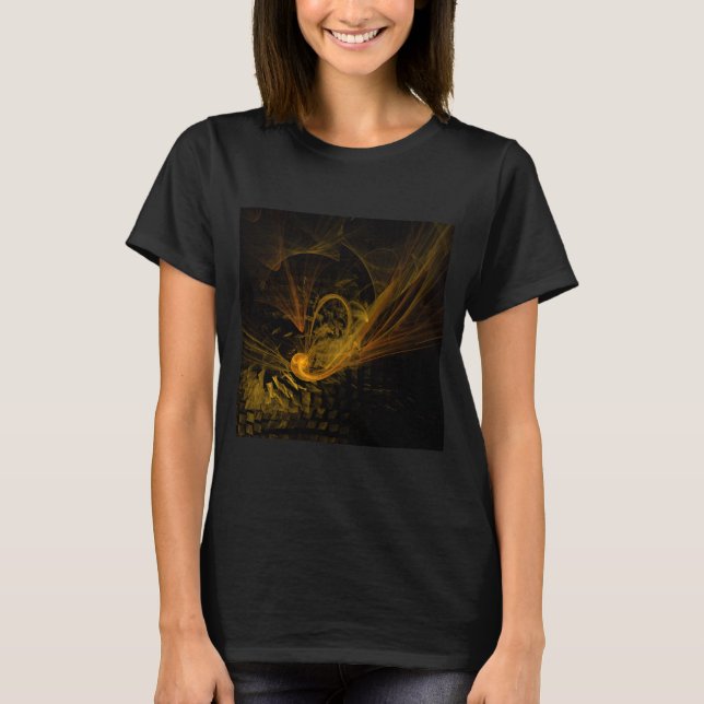 Camiseta Arte de ponto de interrupção (Frente)