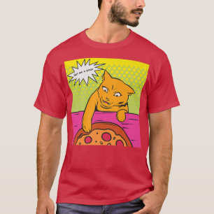 Camiseta Arte De Pop De Pizza