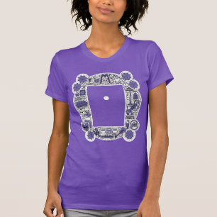 Camiseta Arte de porta de moldura AMIGOS™