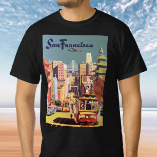 Camiseta Arte de Poster de Viagem de Carros de Cabo Vintage
