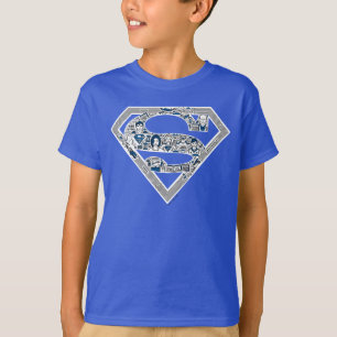 Camiseta Arte de rabisco do logotipo Super-Homem