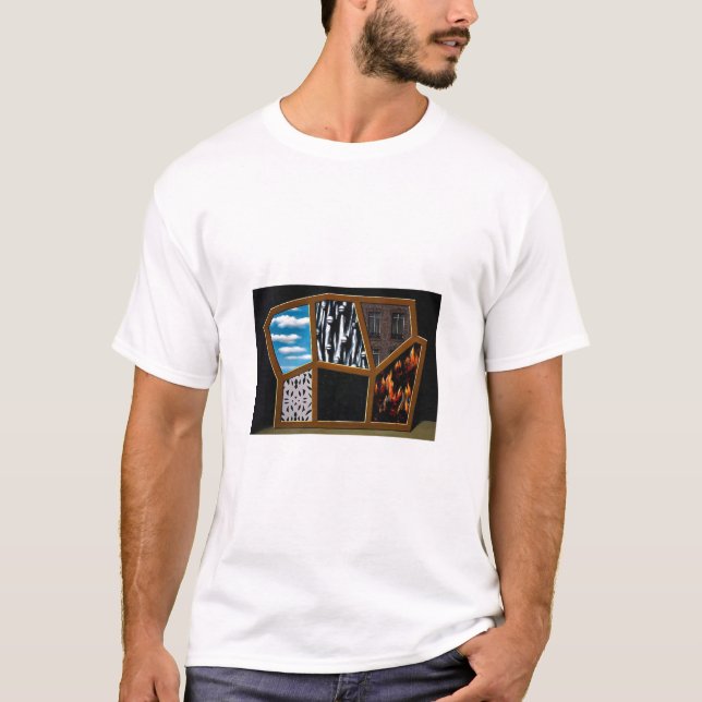 Camiseta arte de Rene Magritte (Frente)