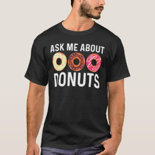 Camiseta Arte De Rosquinha legal Para Homens Mulheres Choco