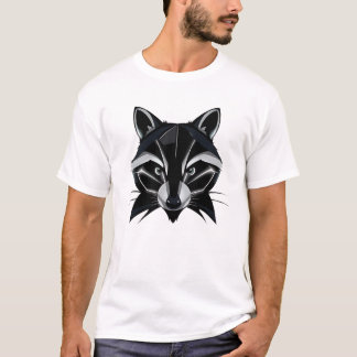 Camiseta Arte de Rosto Flutuante