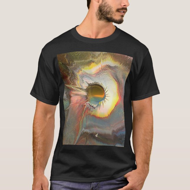 Camiseta Arte de rotação original (Frente)