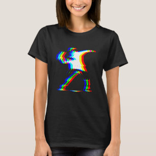 Camiseta Arte de Rua Design do Cara do Sanduíche Lançador F