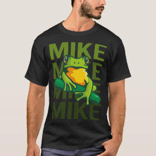 Camiseta Arte de Sapo - Nome Mike