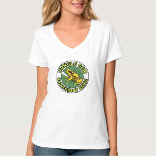 Camiseta Arte de Sapo Relíquia da Floresta Tropical Joia da