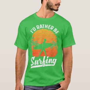 Camiseta Arte De Surf legal Para Homens Mulheres Que Surfam