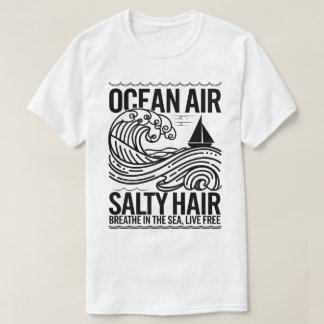 Camiseta Arte de Terapia de Campos de Aventura Exteriores