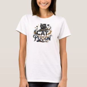 Camiseta Arte de texto 3D alaranjado atraente EU SOU UMA PE