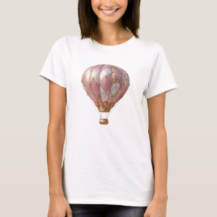 Camiseta Arte de texto 3D em ouro artístico PRINCESA BALÃO