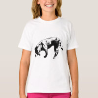 Arte de Tinta de Labrador Retriever Focado