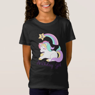 Camiseta Arte de Tipografia de Número Personalizado de Nasc