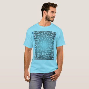 Camiseta Arte de Tipografia Sem Espaço