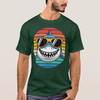 Camiseta Arte de Tubarão Para Tubarão Tubarão - único 1
