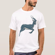 Arte de Vida Selvagem Gazela Azul Design de Nature