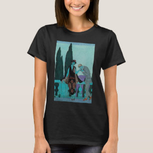Camiseta Arte Deco Antiga La Villa d'Este por George Barbie