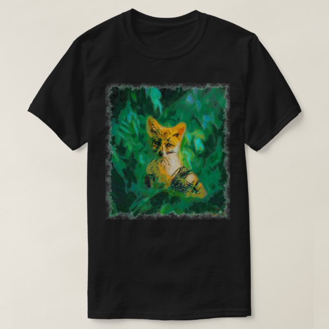 Camiseta Arte desenhada pela Fox (Frente do Design)