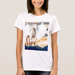 Camiseta Arte & design voados de Pegasus CricketDiane