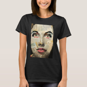 Camiseta Arte Digital Única e Artística   Senhora Bonita Ab