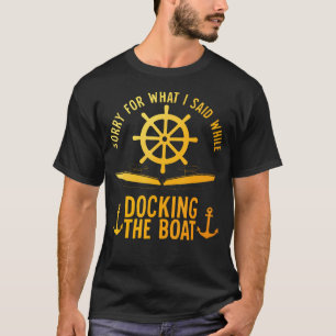 Camiseta Arte Divertida de Barco para Homens Mulheres Barqu