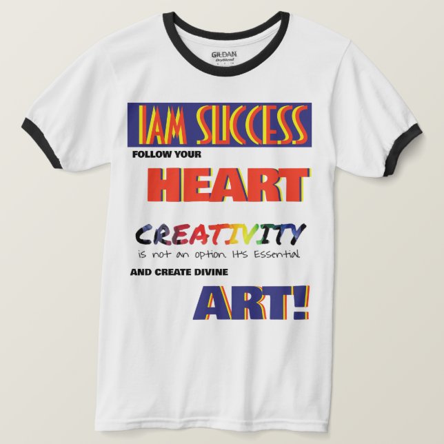CAMISETA ARTE DIVINA (Frente do Design)
