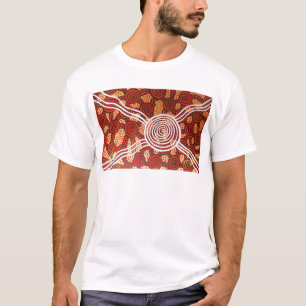 Camiseta Arte do aborígene de Corroboree II