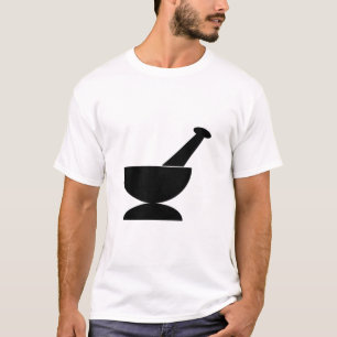 Camiseta Arte do almofariz e do pilão