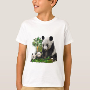 Camiseta Arte do amor da panda