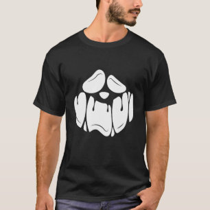 Camiseta Arte do Carnaval de Figuras de Abóbora de Hallowee