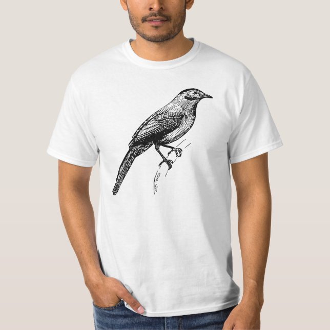 Camiseta Arte do Catbird (Frente)