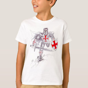 Camiseta Arte do cavaleiro de Templar