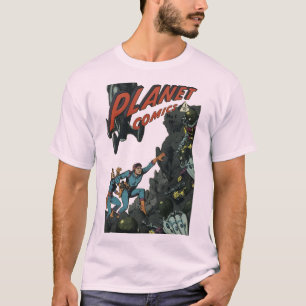 Camiseta Arte do cobrir: História em quadrinhos #1 do