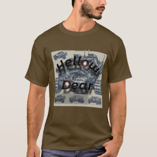 Camiseta Arte do conceito de veículo blindado futurístico