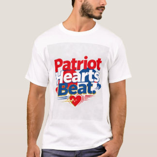 Camiseta Arte do Coração Patriota