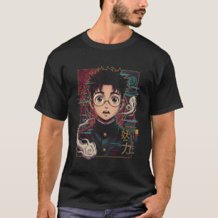 Camiseta Arte do Dandadan Okarun Poderes Psíquicos Garoto O