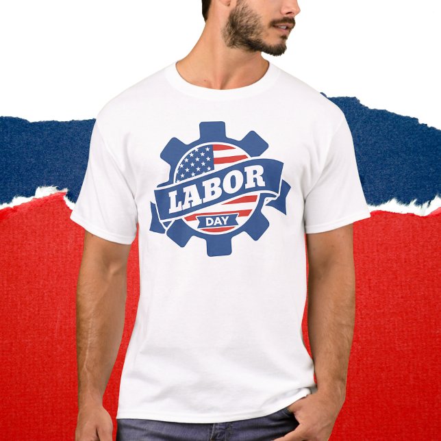 Camiseta Arte do Dia do Trabalhador (Criador carregado)