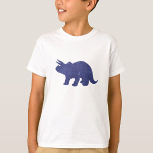 Camiseta Arte do dinossauro do Triceratops